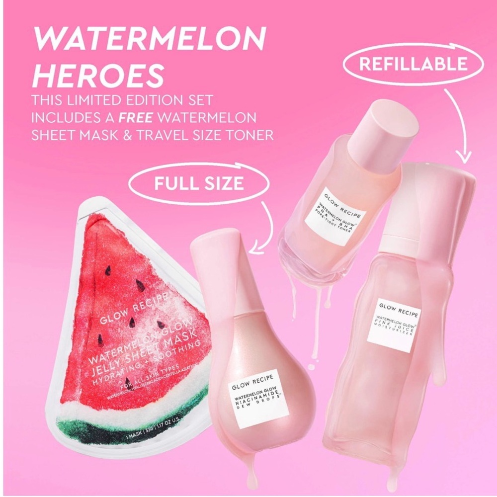 Glow Recipe Watermelon Glow Dewy Skin Routine - Picture 5 of 6